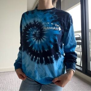 Hawaii Tie-Dye Long Sleeve